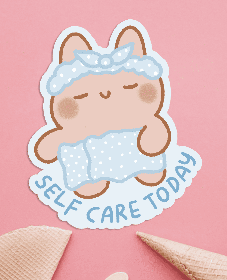 self care today sticker